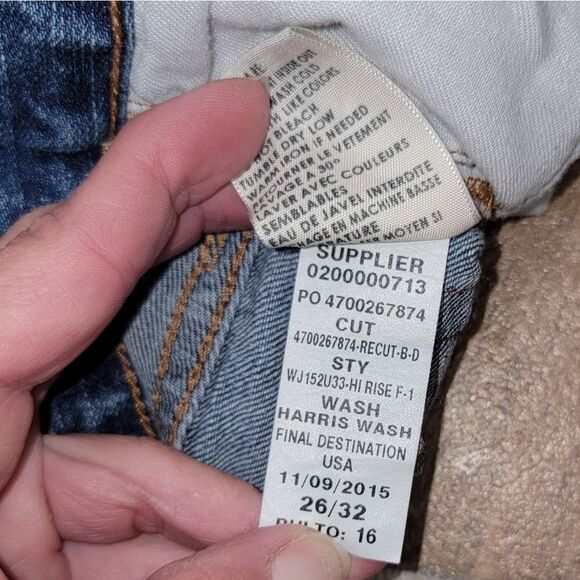 Denim & Supply Ralph Lauren High Rise Flare Harris Retro 2015 Jeans 26 x 32 Inse - Picture 11 of 11